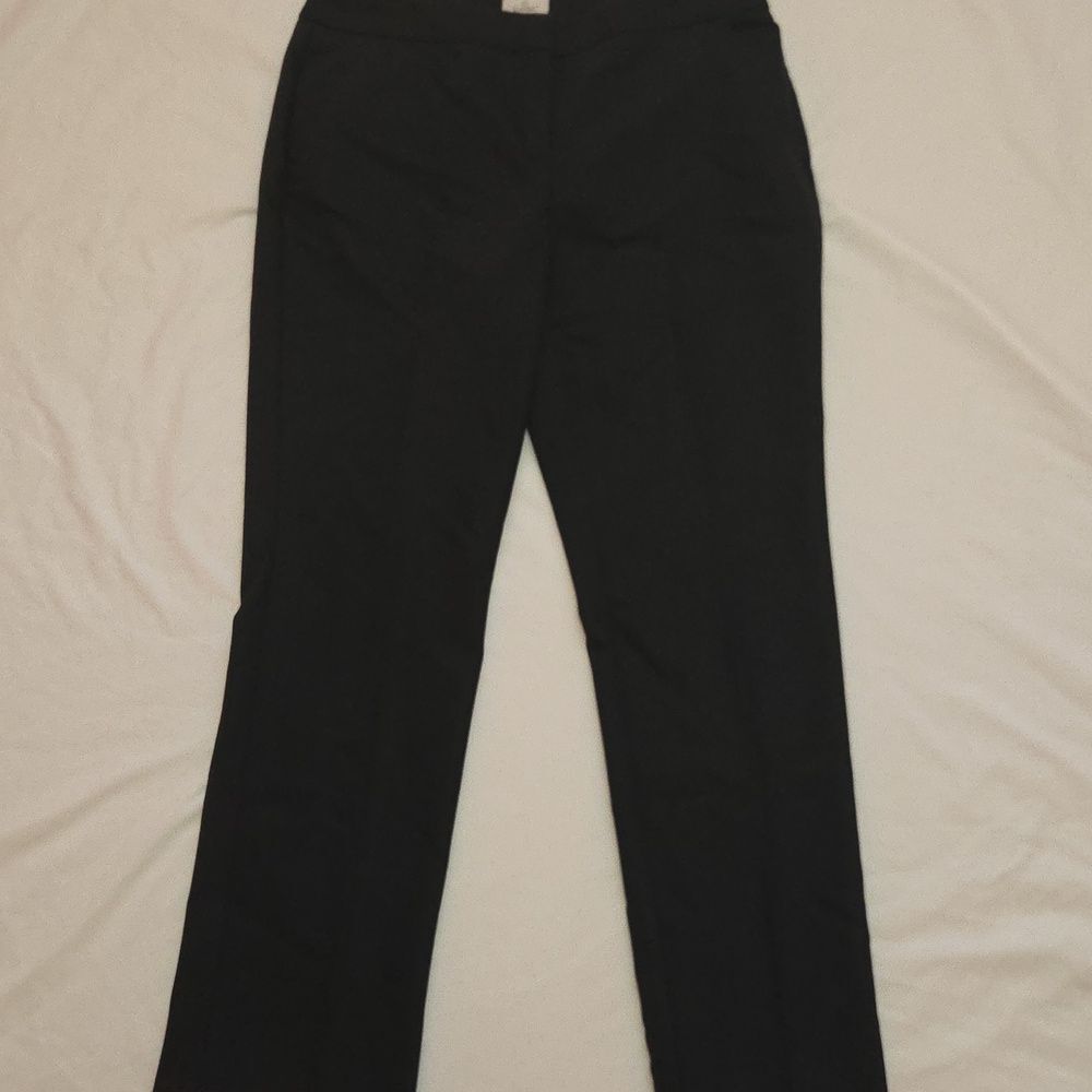 Chico’s So Slimming Black Dress Pants Size 1 Short (8–10)